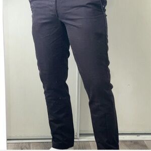 Dark Blue Slim Fit Slacks